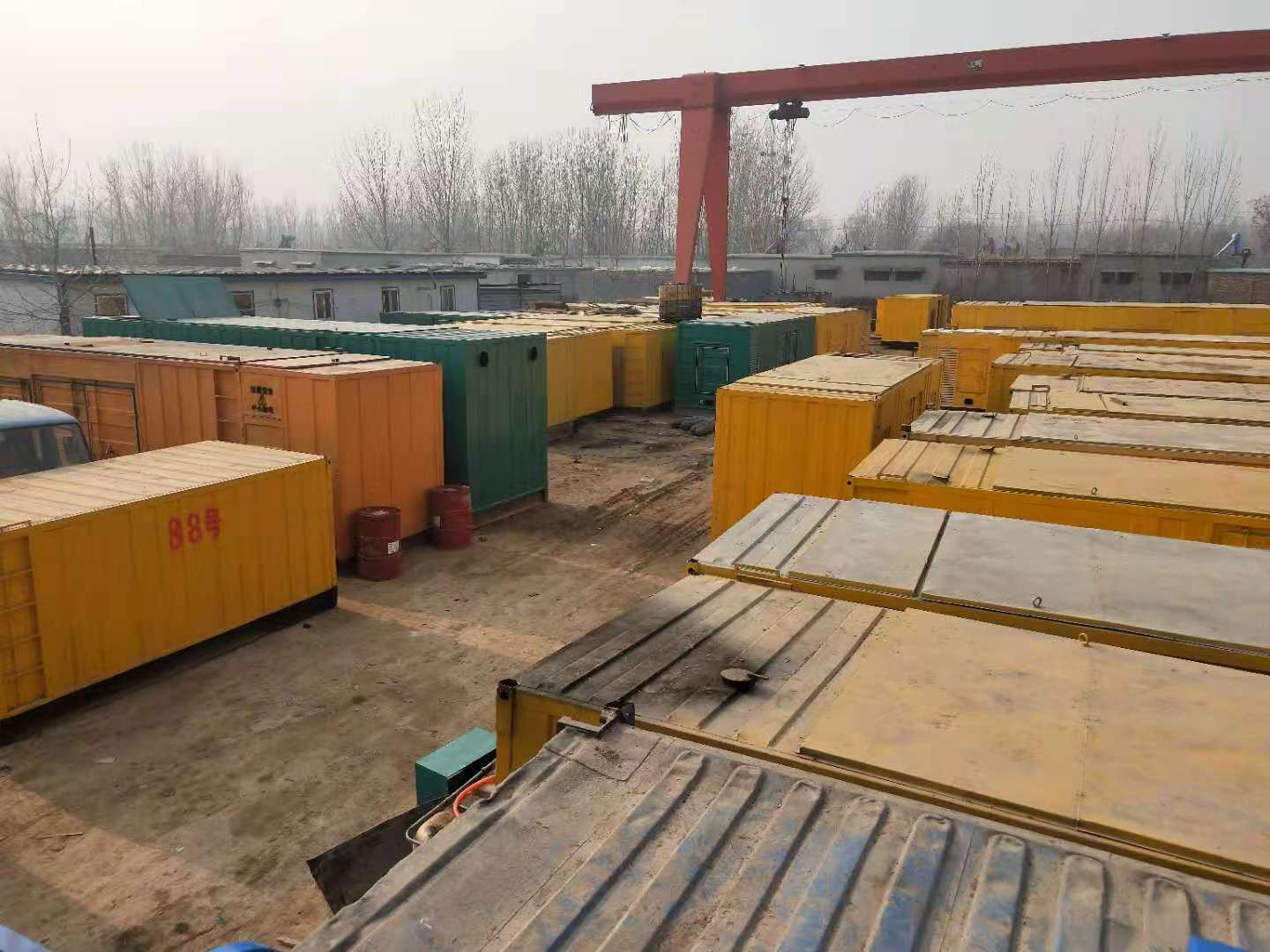 庐阳租赁发电机-灰尘、风沙对柴油发电机组造成哪些不良影响？